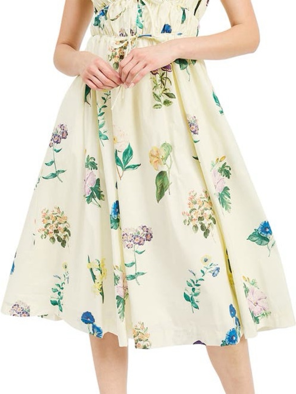 NWT En Saison From Nordstrom Ashley Floral Print Sleeveless Midi - Picture 2 of 9